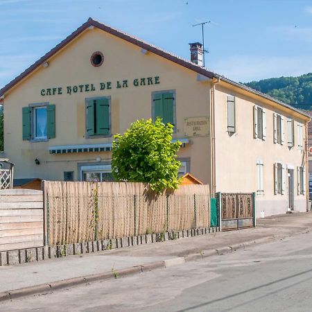 Cafe Hotel De La Gare シャンパニョル エクステリア 写真