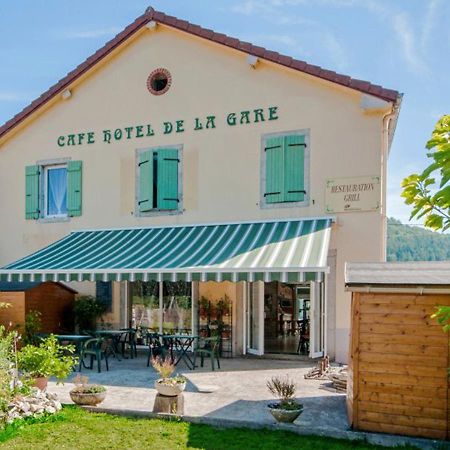Cafe Hotel De La Gare シャンパニョル エクステリア 写真