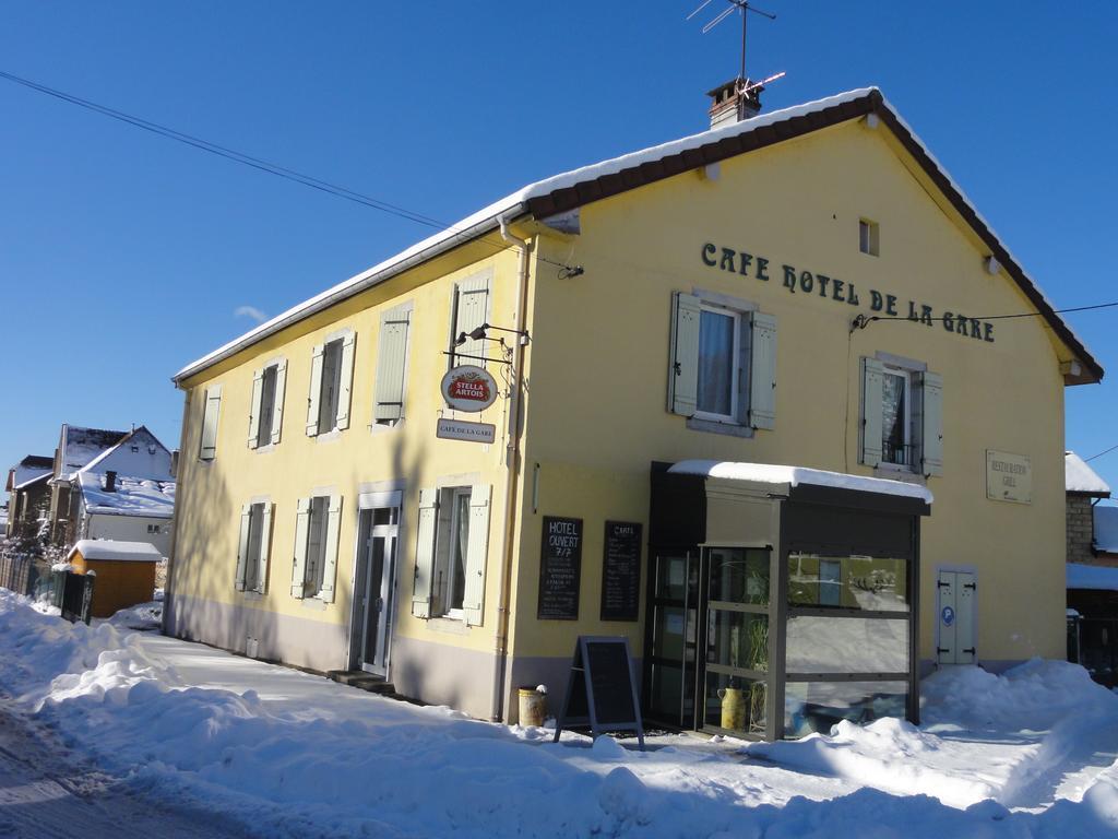 Cafe Hotel De La Gare シャンパニョル エクステリア 写真